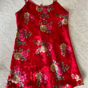 Vintage floral dress